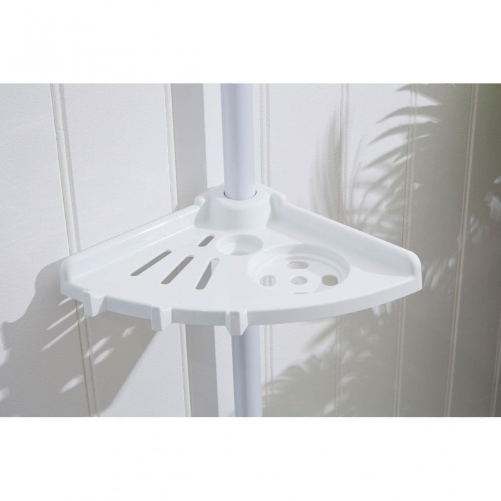 Telescopic Storage 4 Tier Corner Shelf