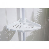 Telescopic Storage 4 Tier Corner Shelf