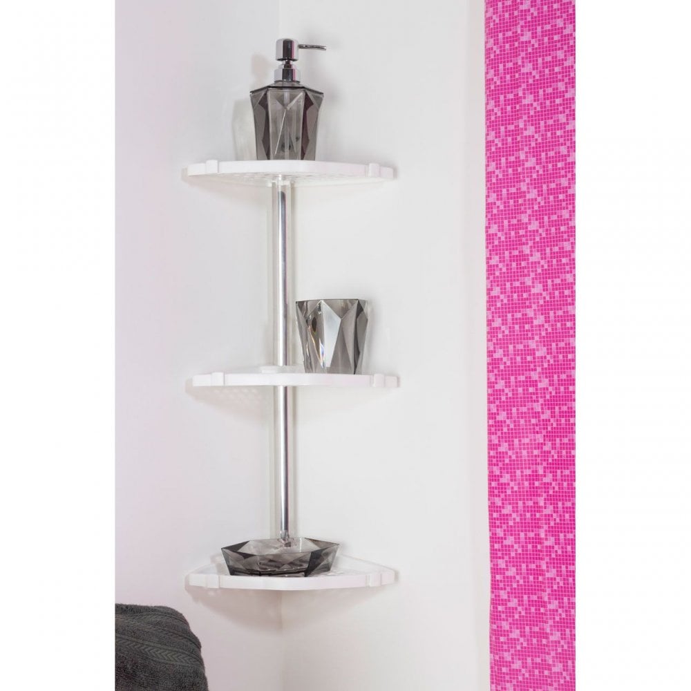 Wall Mountable Corner Shelf Unit