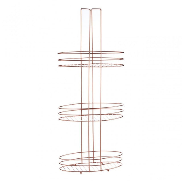 3 Tier Copper Plated Storage Rack