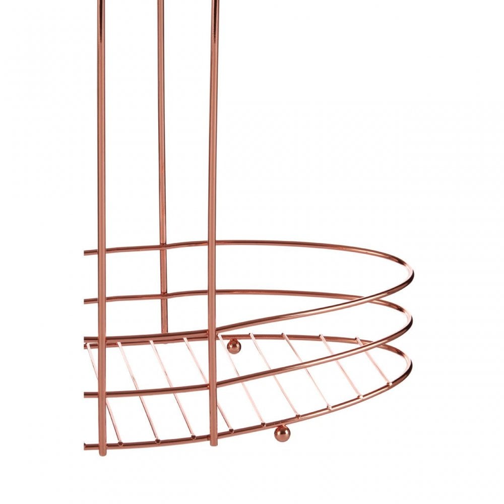 3 Tier Copper Plated Storage Rack