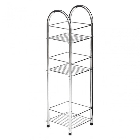 3 Tier Chrome Storage Stand