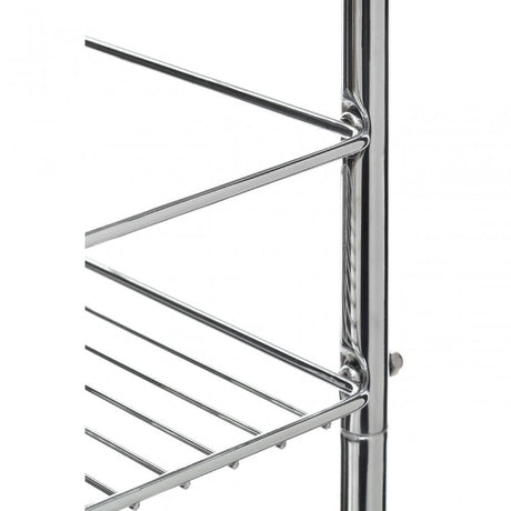 3 Tier Chrome Storage Stand