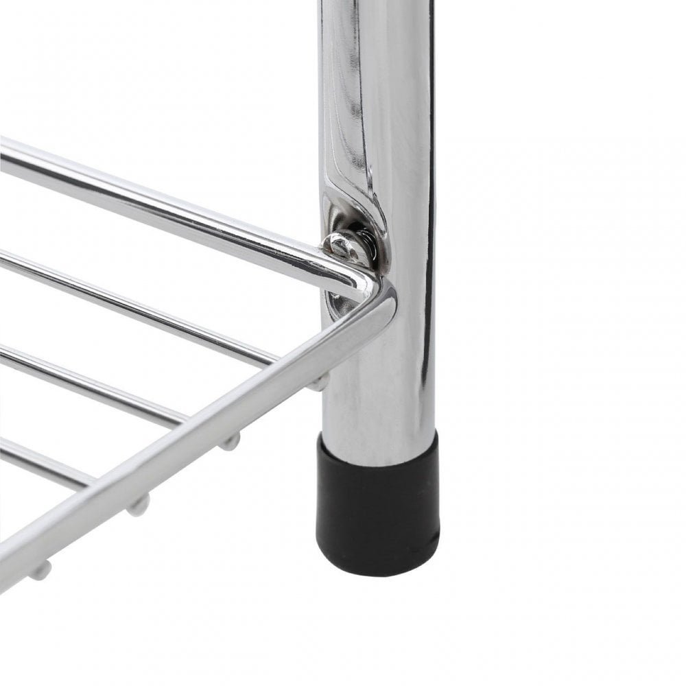 3 Tier Chrome Storage Stand