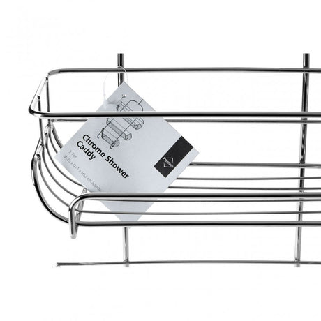 3 Tier Chrome Shower Caddy
