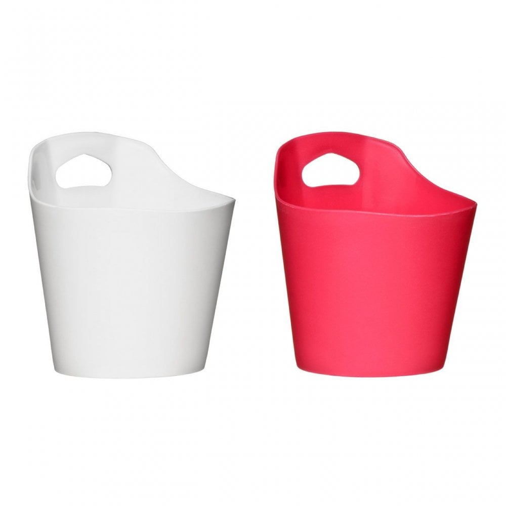 Hot Pink Plastic Storage Caddy