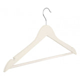 Matte White Clothes Hangers - Set Of 20