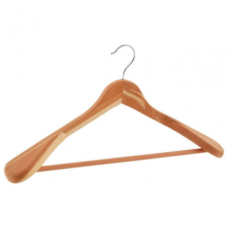 Cedar Wood Trouser Rail Clothes Hanger