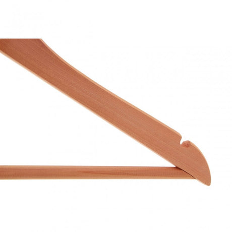 Cedar Wood Clothes Hanger With Notches