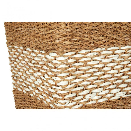 Tapered Seagrass Basket With Lid