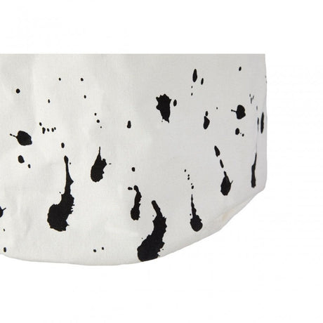 Speckled Fabric Laundry Basket
