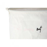 Speckled Fabric Laundry Basket