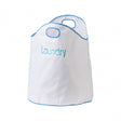 Oxford Blue Trim Laundry Bag