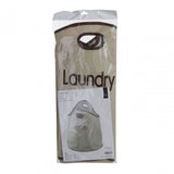 Beige Polyester Laundry Bag