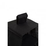 3 Section Black Hanging Garment Organiser