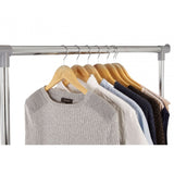Clothes Hanging Rail With Shoe Rack