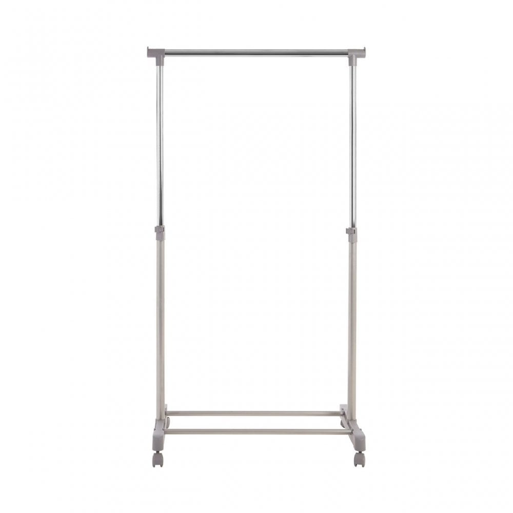 Clothes Hanging Rail With Wheels