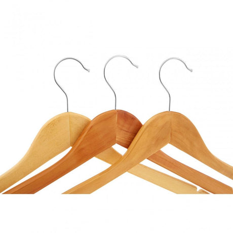 Wooden Clothes Hangers - Set Of 20
