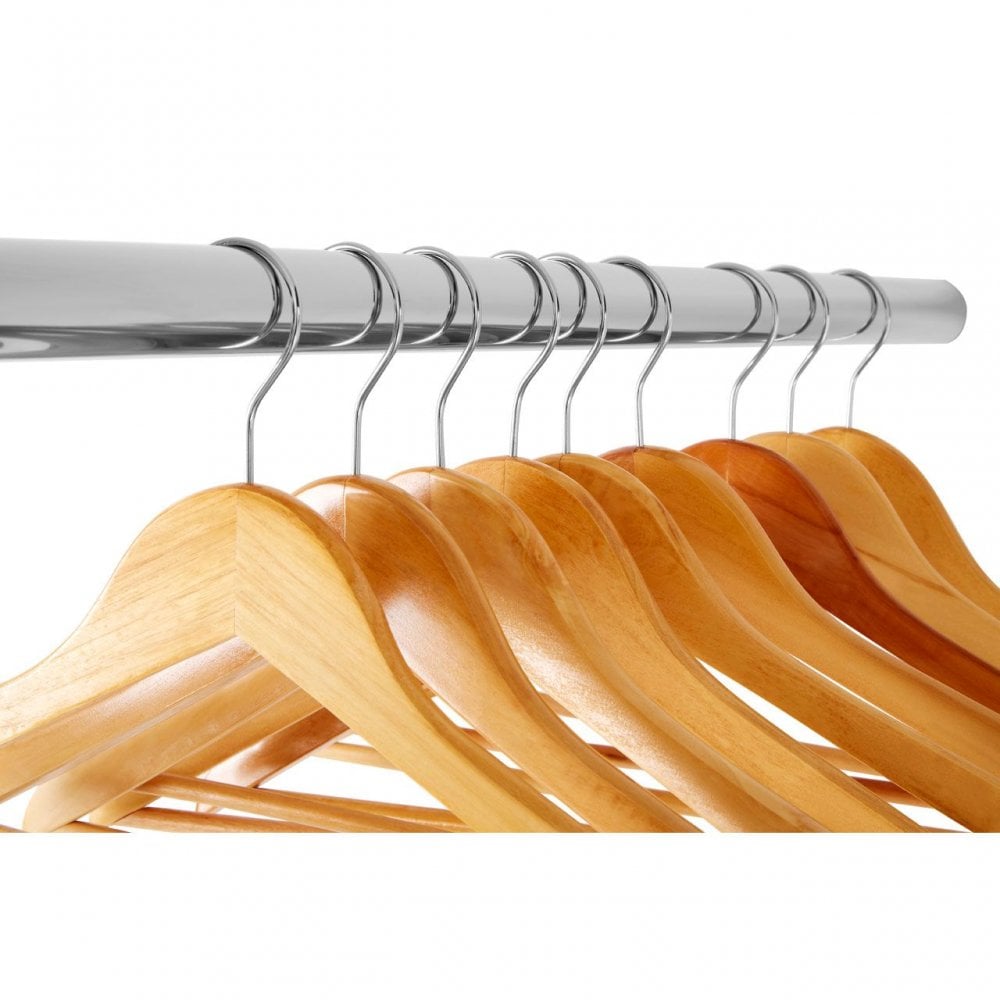 Wooden Clothes Hangers - Set Of 20