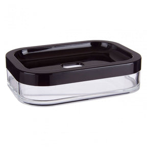 Ando Black Acrylic Soap Dish