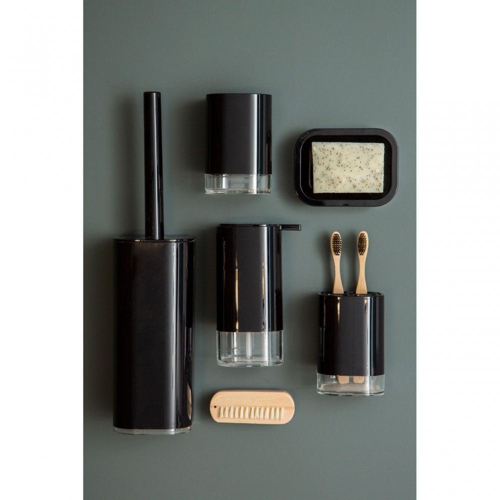Ando Black Acrylic Soap Dish