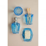 Dow Blue Acrylic Toothbrush Holder