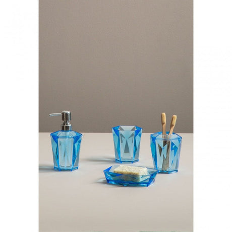Dow Blue Acrylic Soap Dish