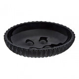Ticino Brittany Black Glass Soap Dish