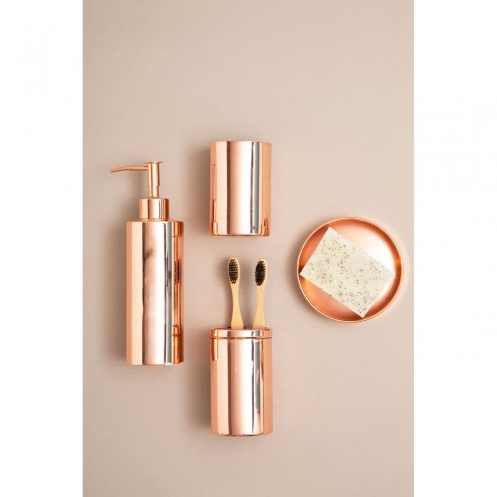 Clara Rose Gold Soap Dish