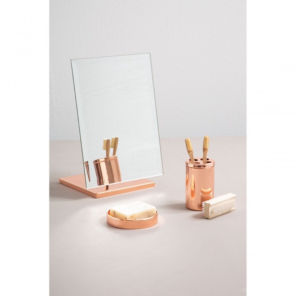Clara Rose Gold Soap Dish