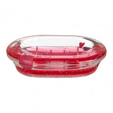 Acrylic Hearts Soap Dish