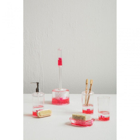 Acrylic Hearts Lotion/Soap Dispenser