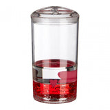Acrylic Hearts Toothbrush Holder
