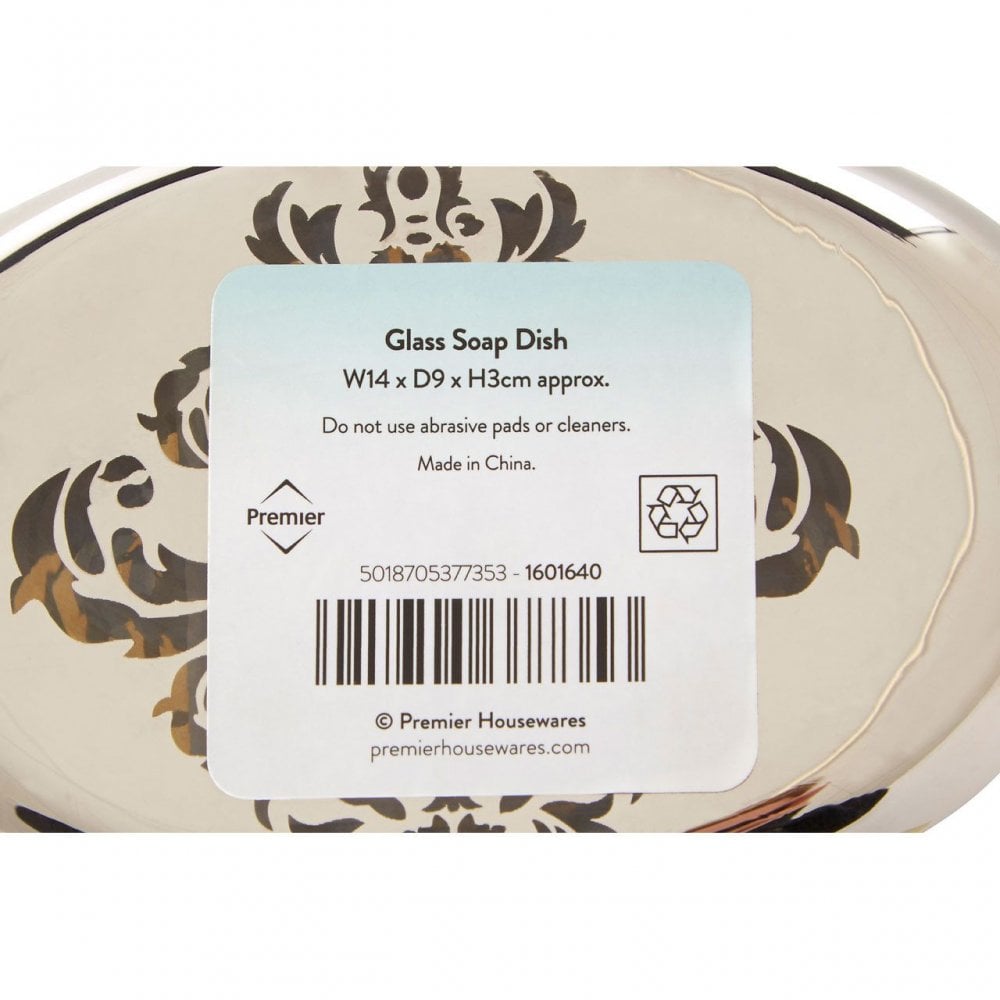 Elissa Silver Oval Soap Dish