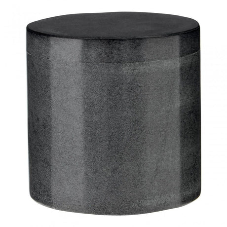 Dark Grey Cotton Jar