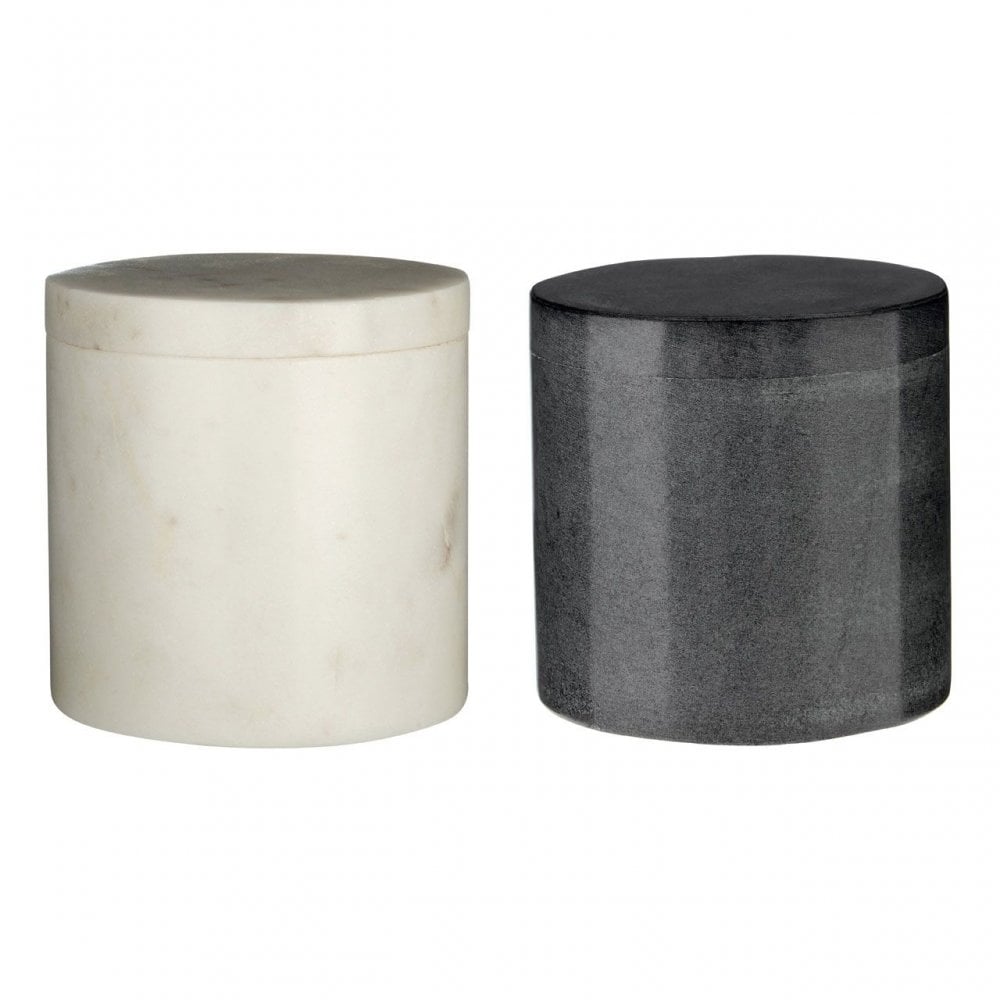 Dark Grey Cotton Jar