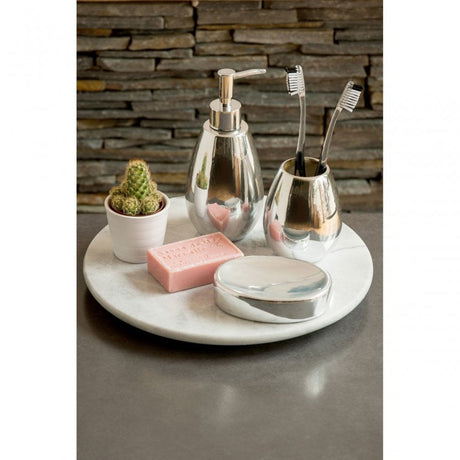 Magpie Dolomite Silver 3Pc Bathroom Set