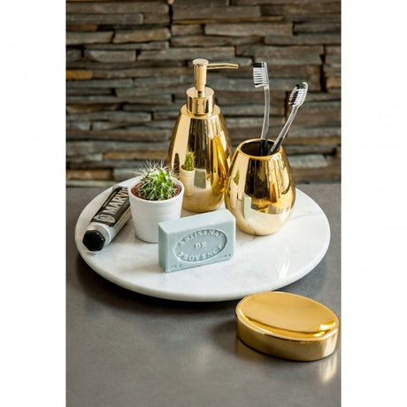 Magpie Dolomite Gold 3Pc Bathroom Set