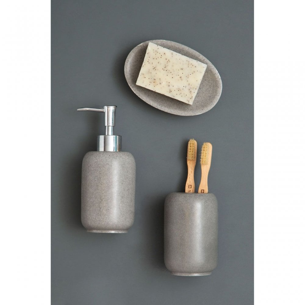 Canyon Grey Stone Soap Dish