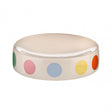 Multi Coloured Dot Soap Dish