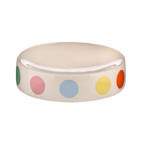 Multi Coloured Dot Soap Dish