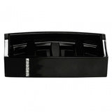 Black Acrylic And Crystal Soap Dish