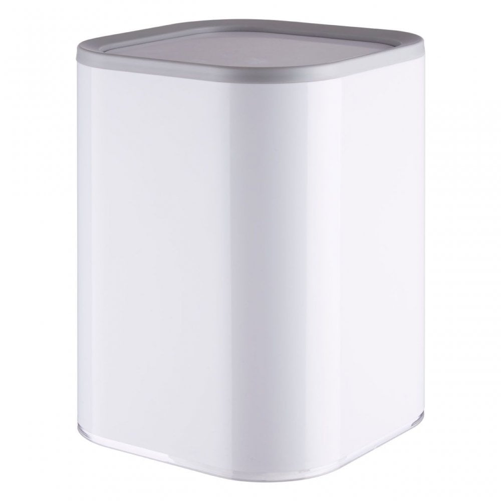 Ando White Acrylic Waste Bin
