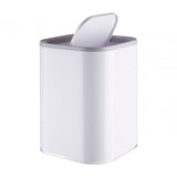 Ando White Acrylic Waste Bin