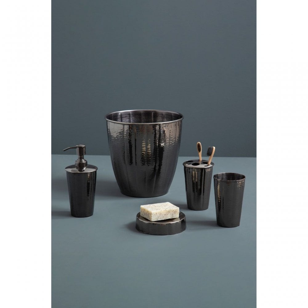 Black Nickel Finish Waste Bin