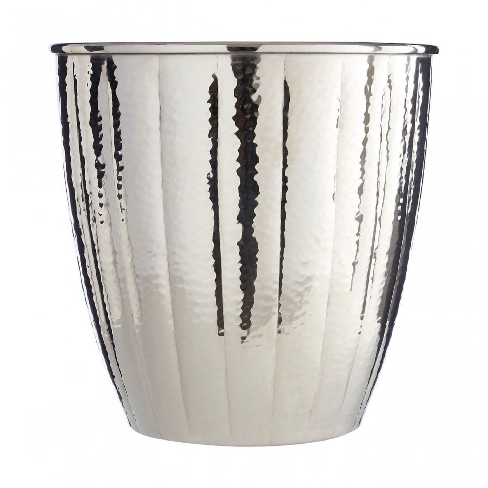 Nickel Finish Waste Bin