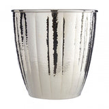 Nickel Finish Waste Bin