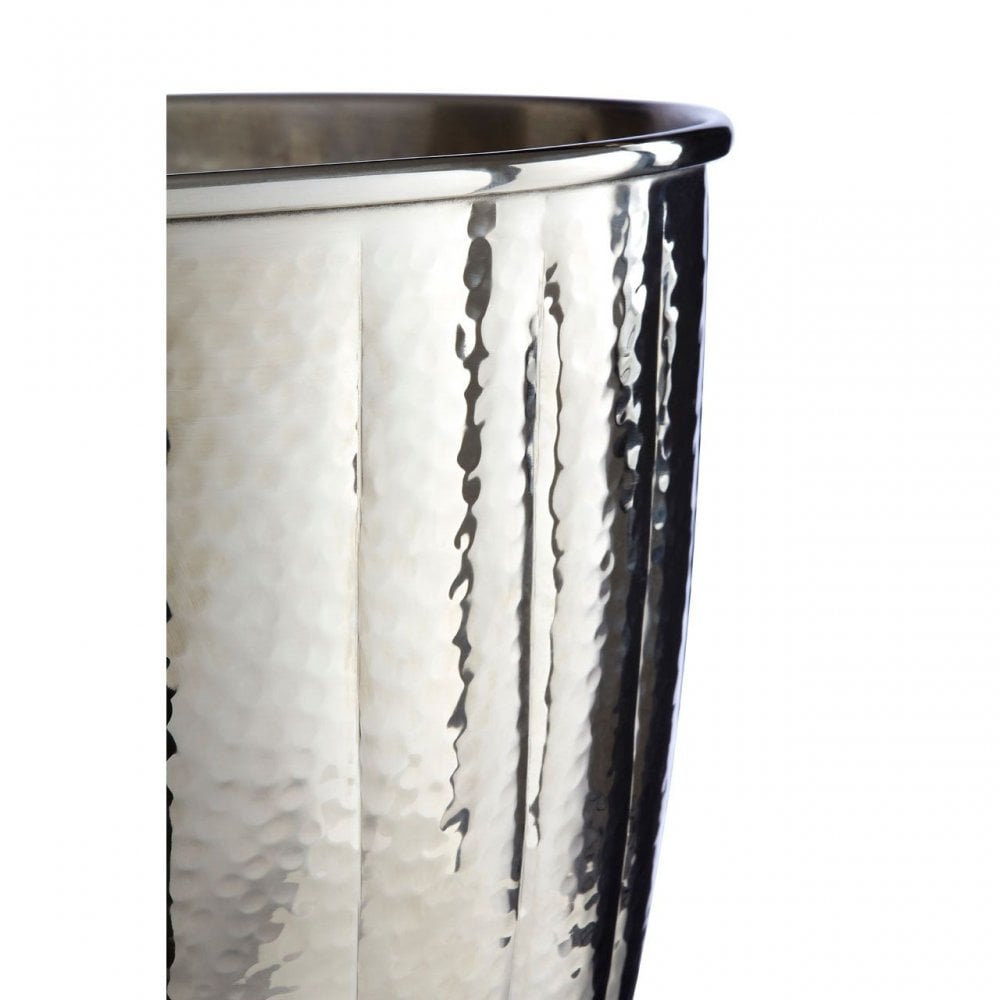 Nickel Finish Waste Bin