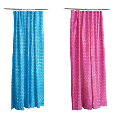 Blue Shower Curtain