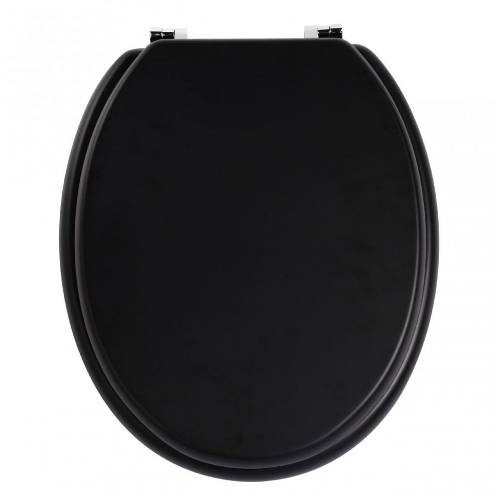 Matt Black Toilet Seat